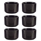 Set VESSIA Set van 6 ronde porseleinen schalen, 350 ml