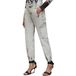 AllSaints Lea Cargo Jogger Gris Neige W26