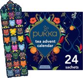 Pukka Tea Adventskalender 2026 - Giftset 24 Theezakjes - Advent Theedoos - Biologische Kruidenthee Assortiment - Thee Geschenkdoos