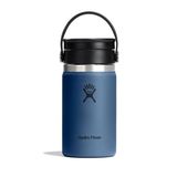 Hydro Flask – Wide Flex Sip Lid Coffee 355 ml (12 oz) – Lekdicht, Geïsoleerd, Bekerhouder Compatibel – Houdt Dranken 24 Uur Koud & 12 Uur Warm - Harbor Blue