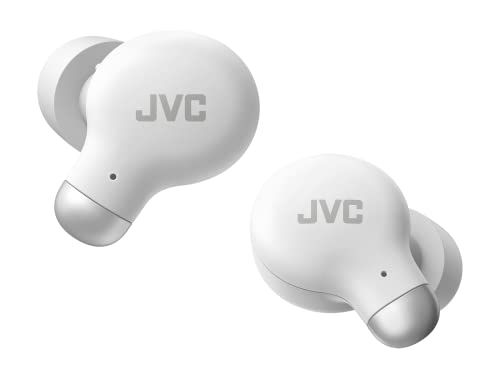 JVC HA-Z250T Noise Cancelling Bluetooth Wireless Memory Foam Earbuds (White)