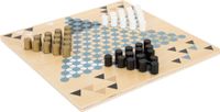 Small foot Barricade en Halma Houten Bordspel 2in1