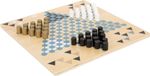 Small foot Barricade en Halma Houten Bordspel 2in1