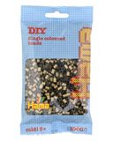Hama Kralen tas | ca. 1000 Midi Fuse kralen | mozaïek decoratie kunst & ambacht voor creatieve kinderen vanaf 5 jaar | Brons