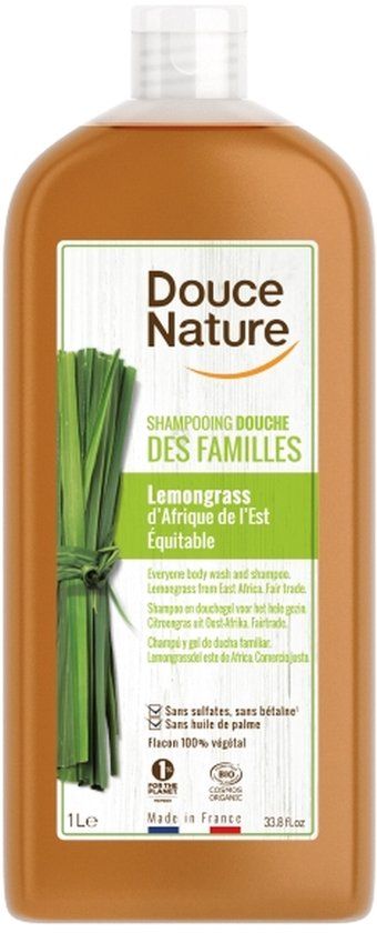 Douce Nature Shower Gel Family Lemongrass - 1000 ml