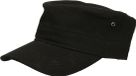 Myrtle Beach Leger/army pet voor volwassenen - zwart - Militairy look rebel cap - verstelbaar