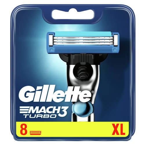 Gillette Gillette Mach3 Turbo Scheermesjes - 8 Navulmesjes