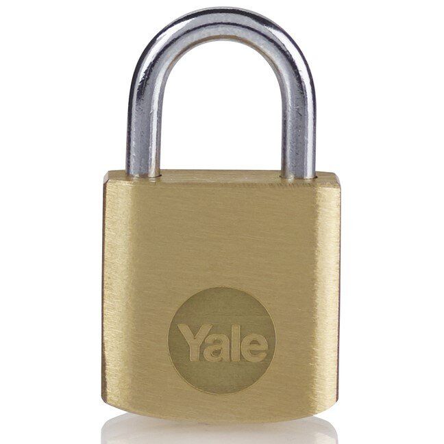 Yale Y110B/20/122/1 Hangslot - Geelkoper - 20mm - Gelijksluitend