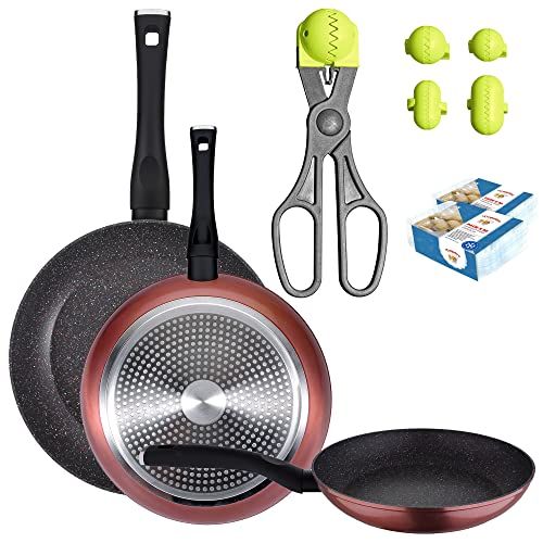 San Ignacio Pannenset - 3-delig - Ø 20/24/28 cm + Multifunctioneel Gereedschap