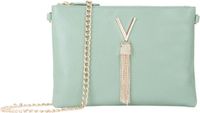 VALENTINO Divina Clutch Salvia Groene Schoudertas