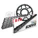 Kettingset DID Kettingset staal 630VS / 86 klinknagel slot voor Honda CBX Z 1000 cc Bj. 1979-1980