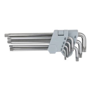 KS Tools RVS Haakse Steeksleutel TX - 7-delig