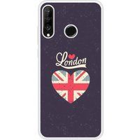 P30 Lite I love London bedrukt siliconen hoesje