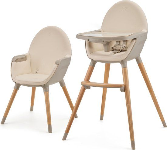 kk Kinderkraft Kinderkraft FINI 2 - 2-in-1 Kinderstoel - Beige