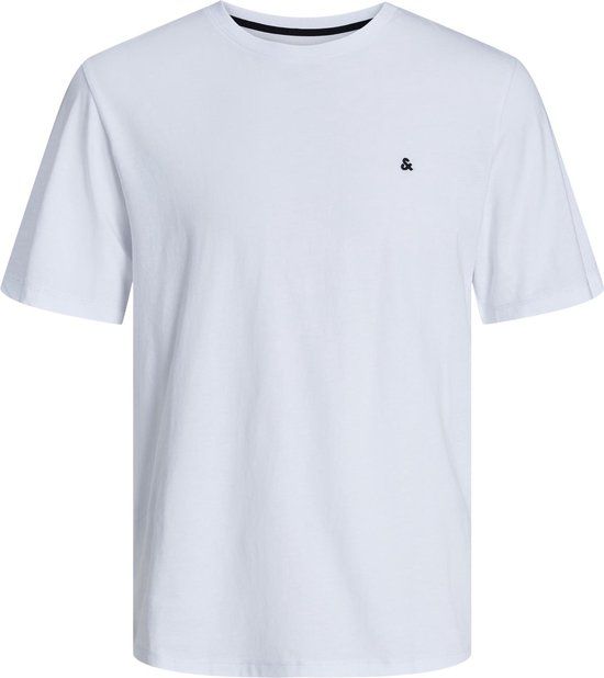 JACK&JONES JJEPAULOS TEE SS CREW NECK NOOS Heren T-shirt - White - Maat L