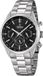Festina Herenhorloge Analoog Roestvrij Staal Zilverkleurig Zwart F16820/4