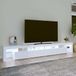 Prolenta Maison Exclusive - TV-meubel met LED-verlichting, wit, 260x36,5x40 cm