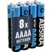 Absina pile AAAA (mini) AAAA (mini) Alkaline 1,5 V 500 8 pièce(s)