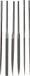 C.K T0124P Naaldvijlenset 6-delig Lengte 140 mm
