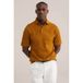 WE Fashion Regular Polo Gebreid Geel