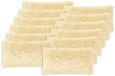 vidaXL Kussensloop 12 stuks Crèmekleurig 40 x 80 cm Katoensatijn