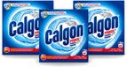 Calgon 3 x Nettoyant machine à laver Poudre 3-en-1 Anti-calcaire Puissance 60 doses Pack économique