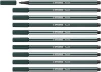 STABILO Pen 68 Premium Viltstift - Aardegroen - 10 Stuks