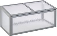 Outsunny Koud frame - met houten frame - 90L x 46B x 40H cm - grijs