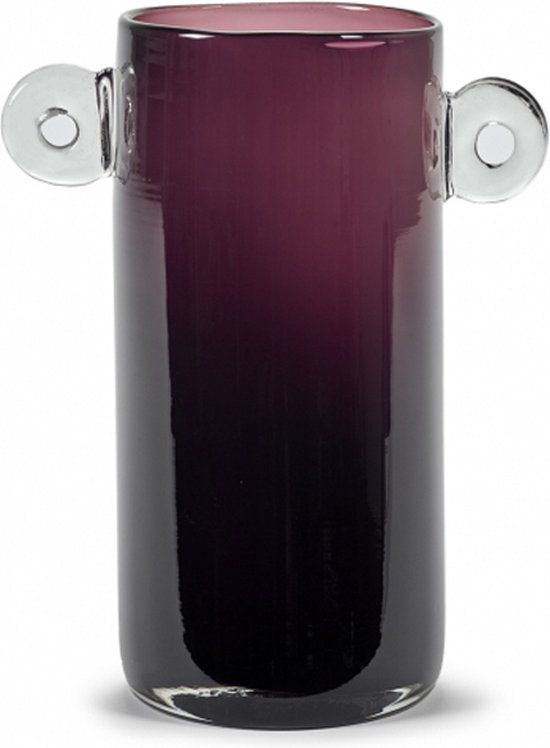SERAX Wind & Fire Vase - Aubergine - 31cm - Glass