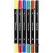 Creativ Company Textielstiften Set 6 Kleuren
