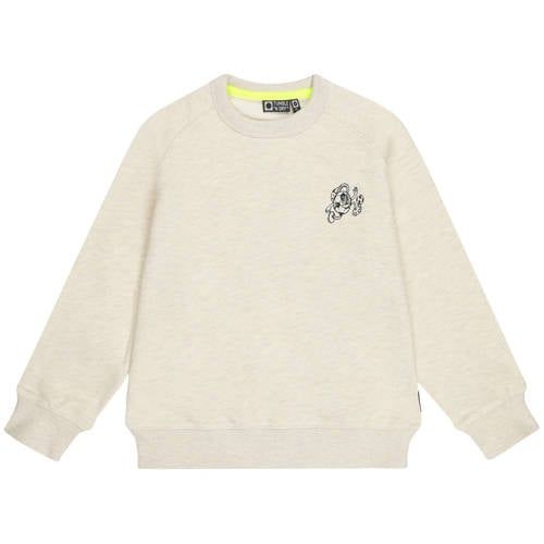 Tumble 'n Dry sweater met backprint - beige