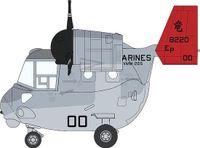 Hasegawa EGG PLANE MV22 Osprey