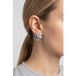 Purelei Iconic Sun 14K / 18K vergulde roestvrij stalen oorknopjes getextureerde zon patroon waterbestendig