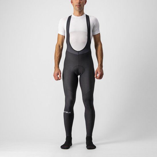 Castelli Entrata Bib Tights - Black - Men's - Size L