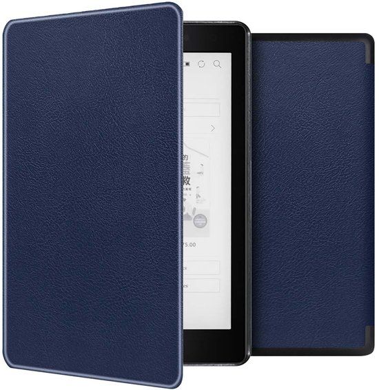imoshion Ploonk B.V. Ereader Hoes - Geschikt voor Kobo Aura One - Donkerblauw
