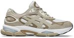 ASICS GEL NYC 2.0 Beige - Wit Unisex Lage Sneakers Maat 45