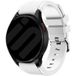 Samsung Bracelet silicone Samsung Galaxy Watch 6 - 44mm (blanc)