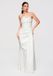 Ombre LARICA Jurk - Rits - Effen - Jurk Wit XS