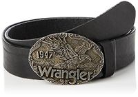 Wrangler W Eagle Riem Zwart 90 cm Man