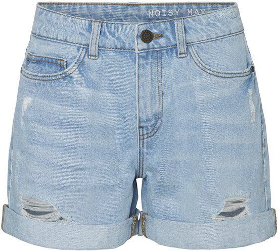 NOISY MAY NMSMILEY NW DEST SHORTS VI062LB NOOS Dames Jeans - Maat L (44)