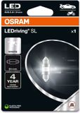 Osram LEDriving SL C5W 31mm Wit LED Kentekenlicht Enkele Lamp
