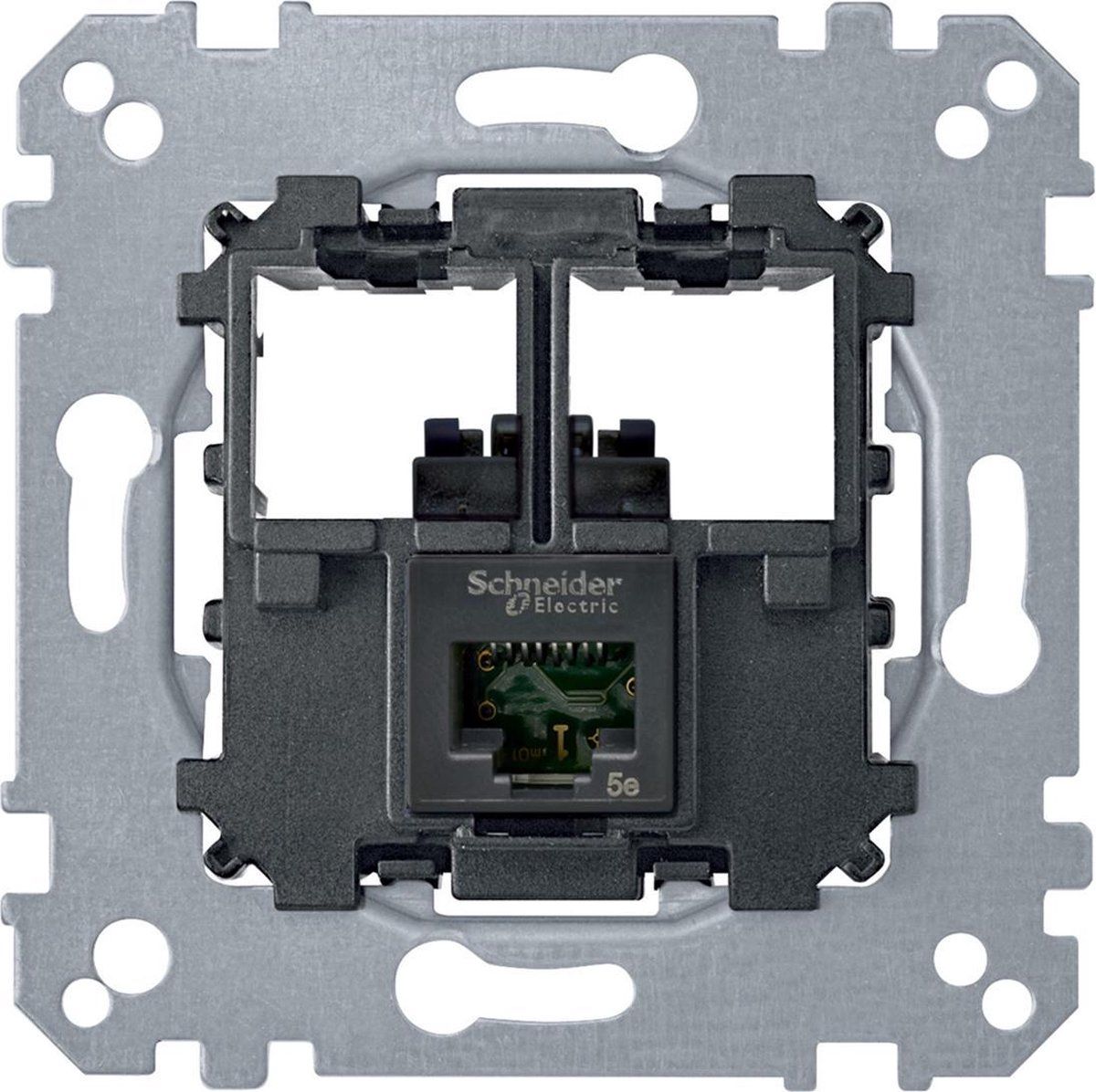 Schneider Electric Merten Sokkel - RJ45 Actassi CAT6 UTP 1V - MTN4576-0001