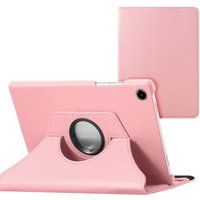 imoshion Tablet Hoes - Geschikt voor Samsung Galaxy Tab A9 8.7 inch - 360° Draaibare Bookcase - Roze