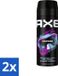 Axe - Déodorant spray corporel - 100% parfum frais - Marine - Brise marine et sauge - 150 ml - 2 pièces