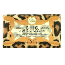 Nesti Dante Chic Animalier Panter Zeep - Mirre Gemberthee Patchouli - 250 gr