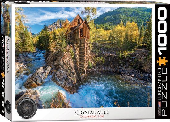 Eurographics Crystal Mill Puzzle - 1000 Pieces