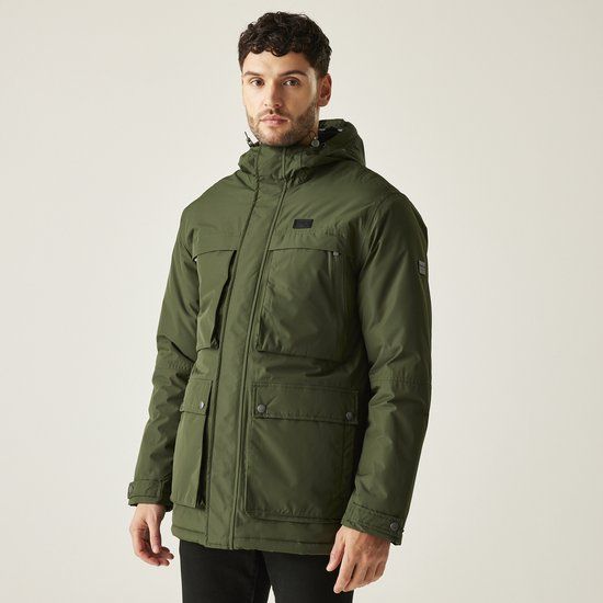 Regatta Volter Parka wandeljas voor heren - Groen - Maat XL