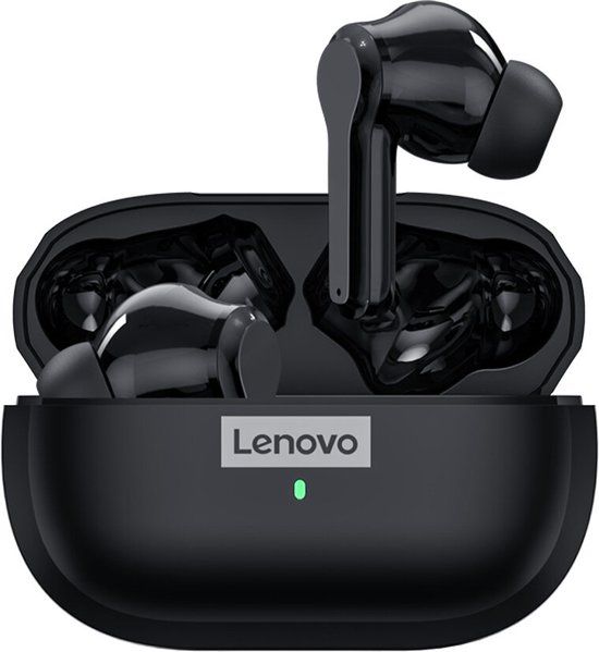 Lenovo Livepods LP1S - Bluetooth oordopjes - In-ear - Zwart