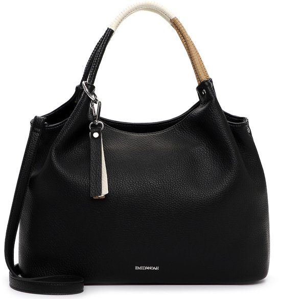Emily & Noah Shopper E&N Jeanine (65666) Dames Handtas Zwart