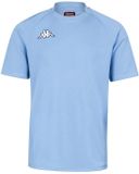 Kappa Telese Trainingsshirt Rugby Mannen Blauw Polyester Korte Mouw 4XL